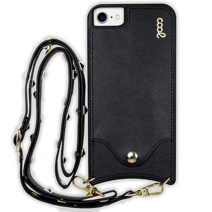 Capa COOL para iPhone 7 / 8 / SE (2020) / SE (2022) Correia Pop-Rock Preto