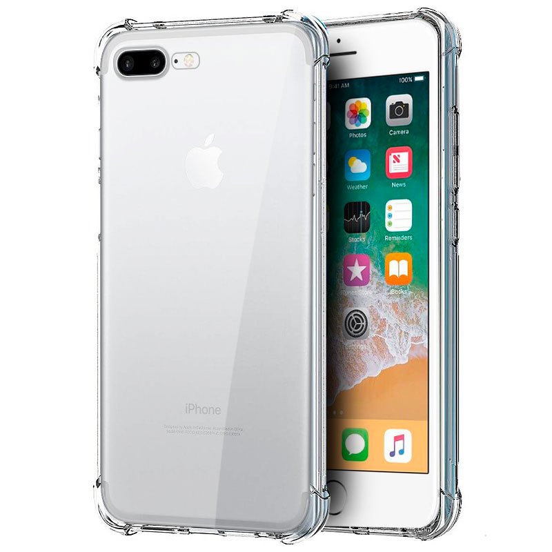 Capa COOL para iPhone 7 Plus / 8 Plus AntiShock Transparente