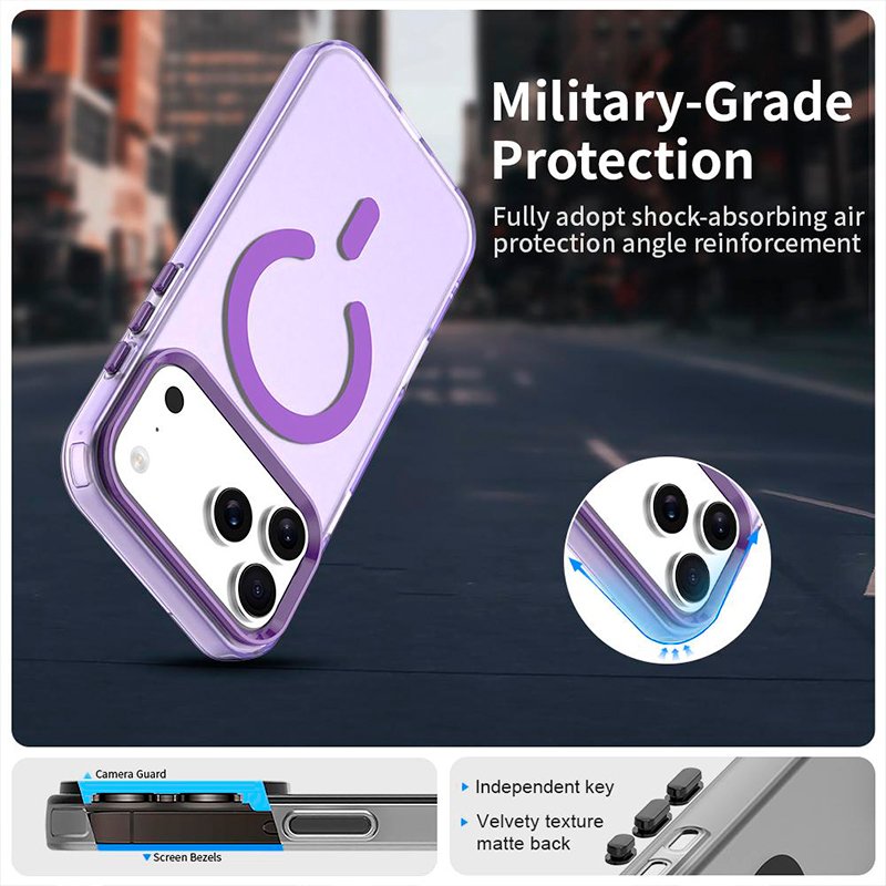 Capa COOL para iPhone Air Magnética Colorful Violeta
