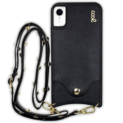 Capa COOL para iPhone XR Correia Pop-Rock Preto