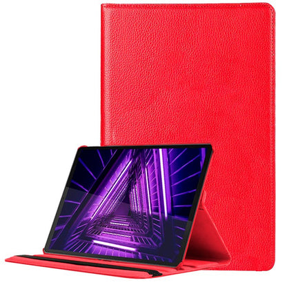 Capa COOL para Lenovo Tab M10 Plus / FHD Plus 2ª Gen / Tab K10 Couro Sintético Vermelho 10.3 polegadas