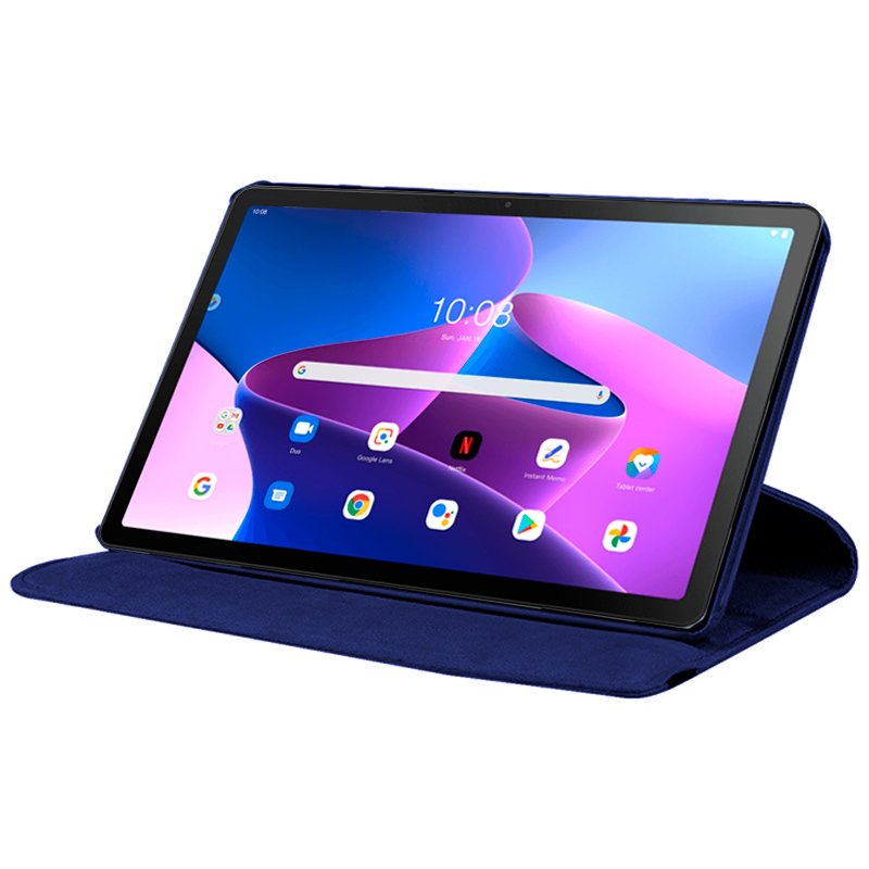 Capa COOL para Lenovo Tab M10 Plus Gen 3 Couro Sintético Azul