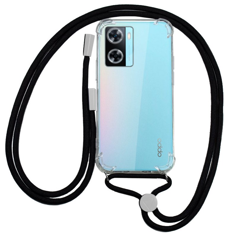 Capa COOL para Oppo A57s / A77 5G / Realme Narzo 50 5G Cordão Preto