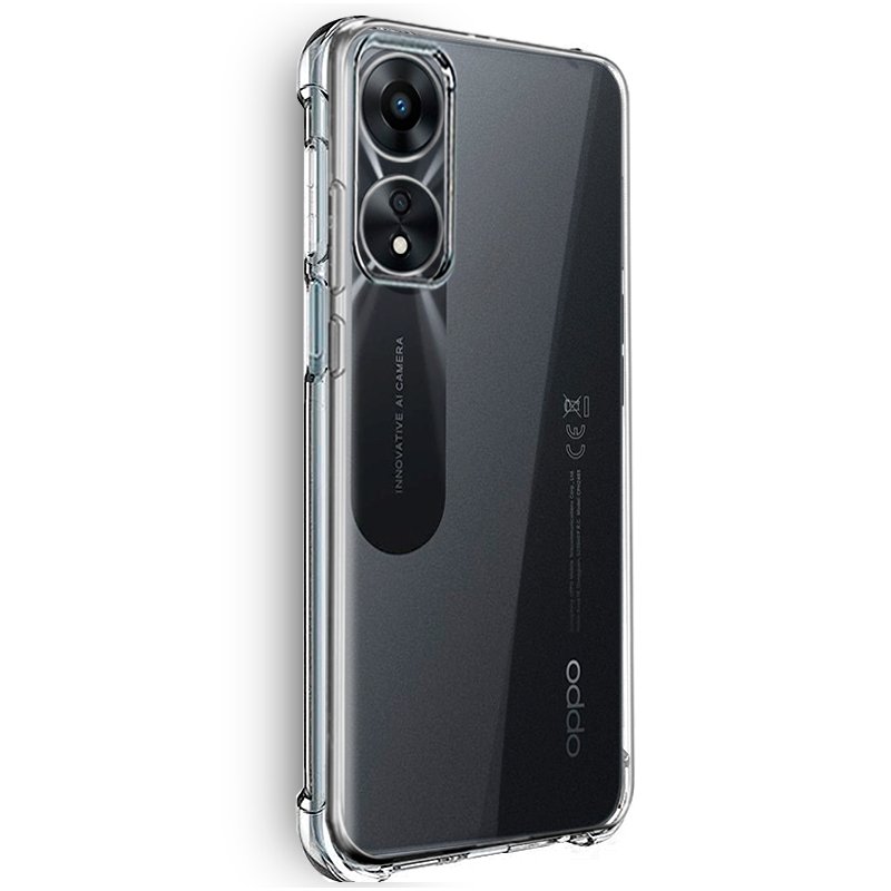Capa COOL para Oppo A78 5G AntiShock Transparente