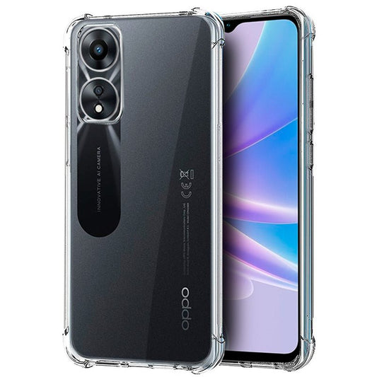Capa COOL para Oppo A78 5G AntiShock Transparente