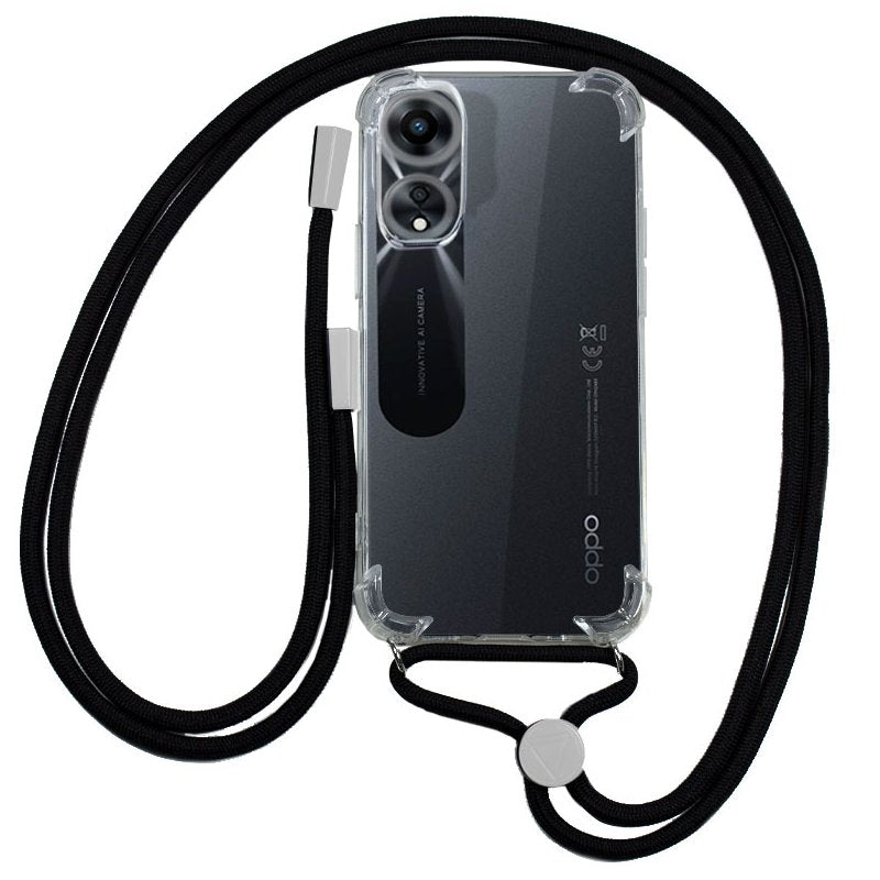 Capa COOL para Oppo A78 5G Cordão Preto