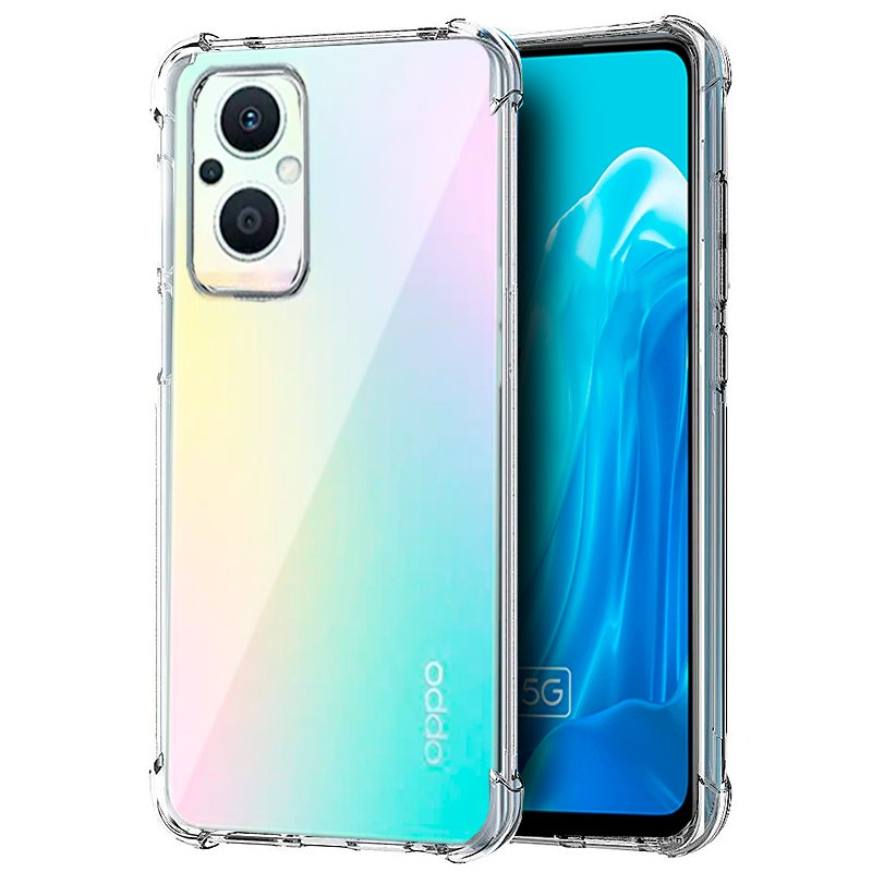 Capa COOL para Oppo Reno 8 Lite 5G AntiShock Transparente