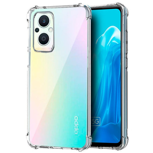 Capa COOL para Oppo Reno 8 Lite 5G AntiShock Transparente