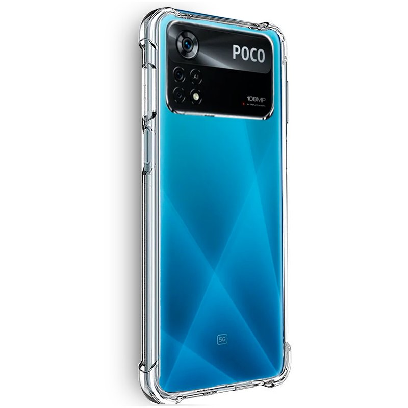 Capa COOL para Poco X4 Pro 5G AntiShock Transparente