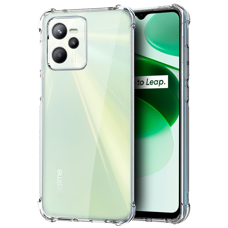Capa COOL para Realme C35 / Narzo 50A Prime AntiShock Transparente