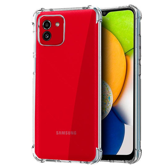 Capa COOL para Samsung A035 Galaxy A03 Antishock Transparente