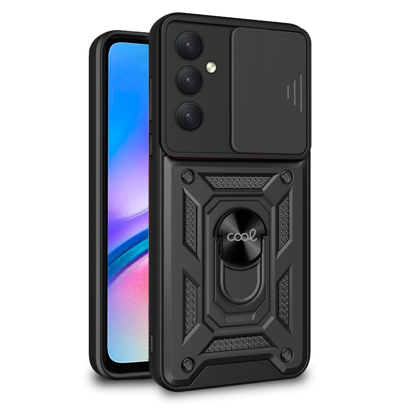 Capa COOL para Samsung A057 Galaxy A05s Hard Ring Preto
