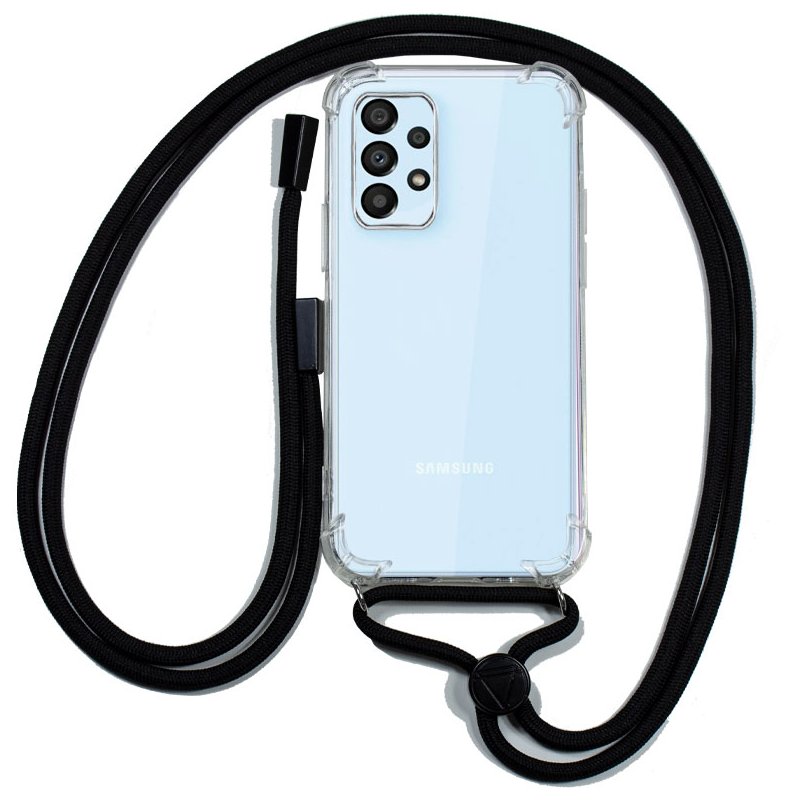 Capa COOL para Samsung A135 Galaxy A13 Cordão Preto