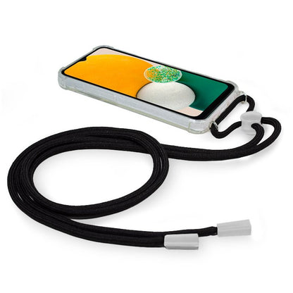 Capa COOL para Samsung A136 Galaxy A13 5G / A04s Cordão Preto