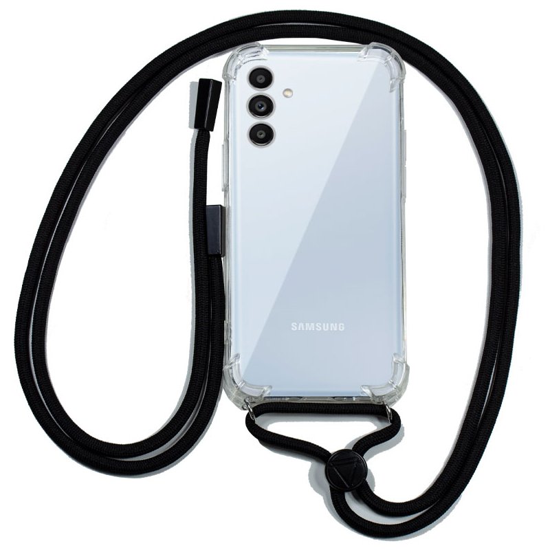 Capa COOL para Samsung A136 Galaxy A13 5G / A04s Cordão Preto