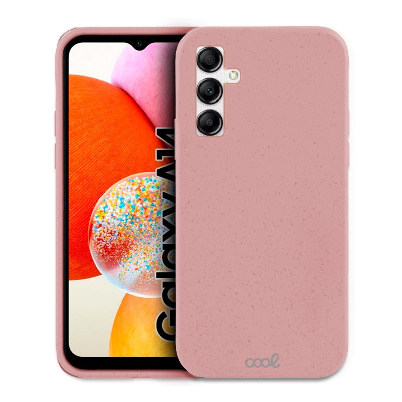 Capa COOL para Samsung A145 Galaxy A14 / A14 5G Eco Biodegradável Rosa