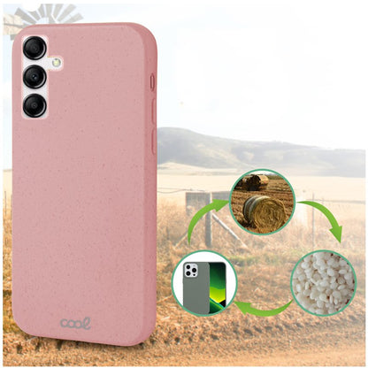 Capa COOL para Samsung A145 Galaxy A14 / A14 5G Eco Biodegradável Rosa