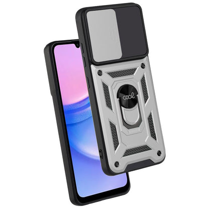 Capa COOL para Samsung A155 Galaxy A15 / A15 5G / M15 5G Hard Ring Prata