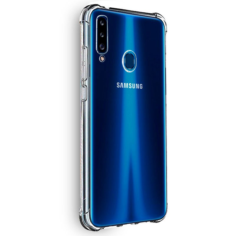 Capa COOL para Samsung A207 Galaxy A20s AntiShock Transparente