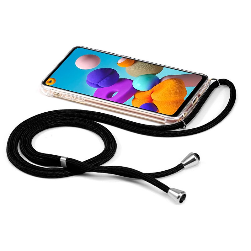 Capa COOL para Samsung A217 Galaxy A21s Cordão Preto
