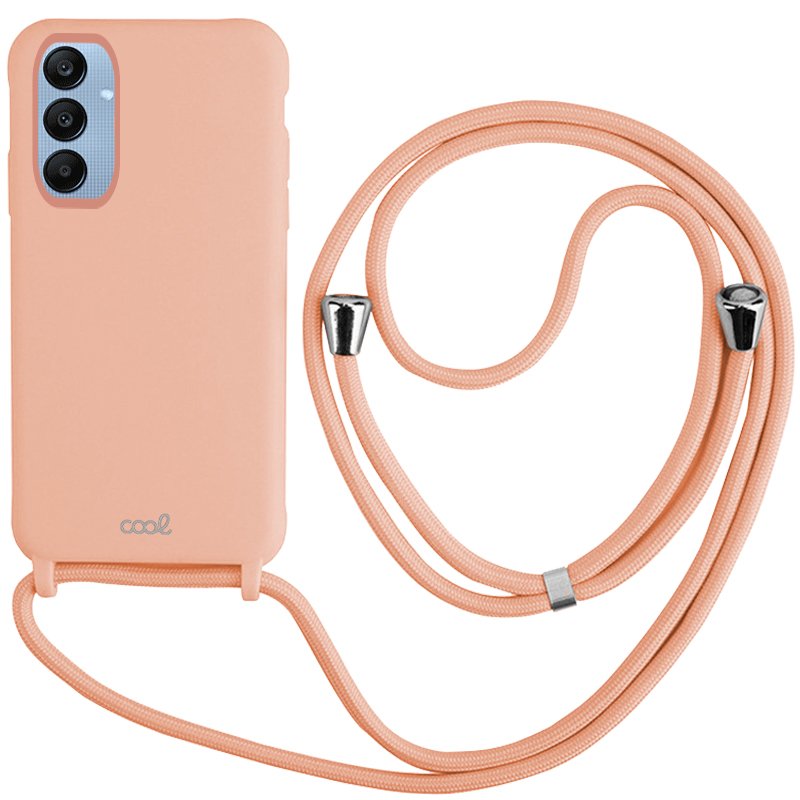Capa COOL para Samsung A256 Galaxy A25 5G Cordão Rosa