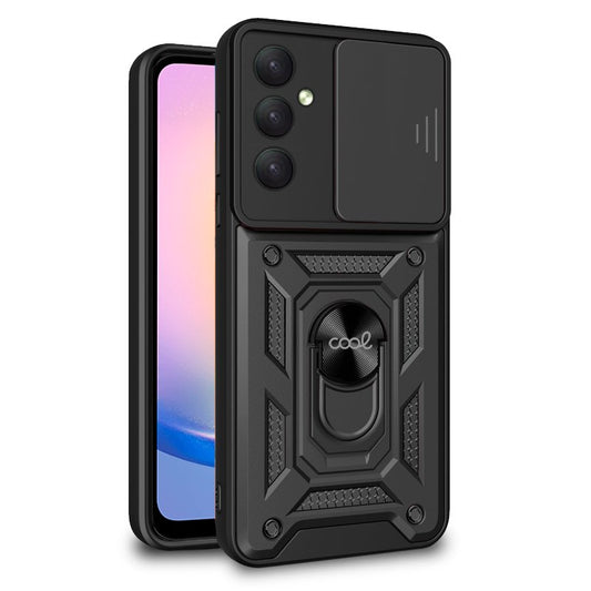 Capa COOL para Samsung A256 Galaxy A25 5G Hard Ring Preto
