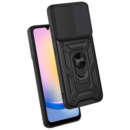 Capa COOL para Samsung A256 Galaxy A25 5G Hard Ring Preto
