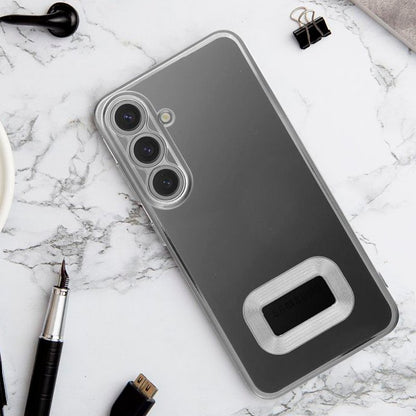 Capa COOL para Samsung A266 Galaxy A26 5G / A17 / A17 5G Borde Metálico (Prata)