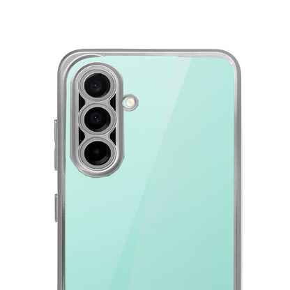 Capa COOL para Samsung A266 Galaxy A26 5G / A17 / A17 5G Borde Metálico (Prata)