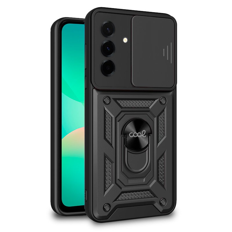Capa COOL para Samsung A266 Galaxy A26 5G / A17 / A17 5G Hard Ring Preto