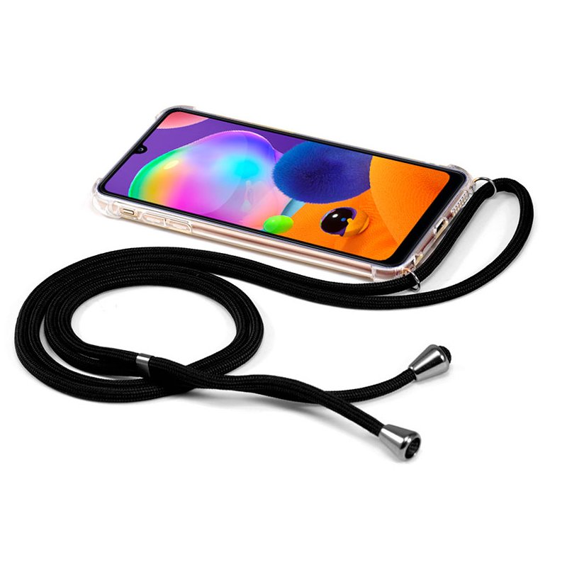 Capa COOL para Samsung A315 Galaxy A31 Cordão Preto