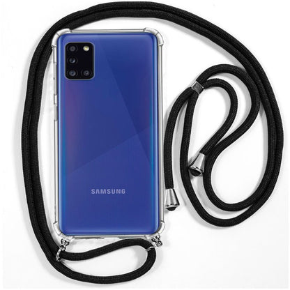 Capa COOL para Samsung A315 Galaxy A31 Cordão Preto