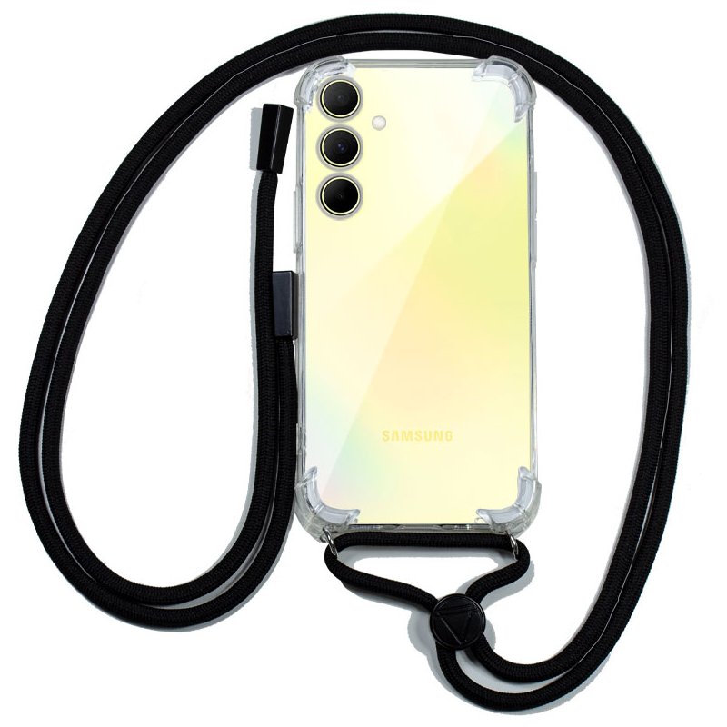 Capa COOL para Samsung A356 Galaxy A35 5G Cordão Preto