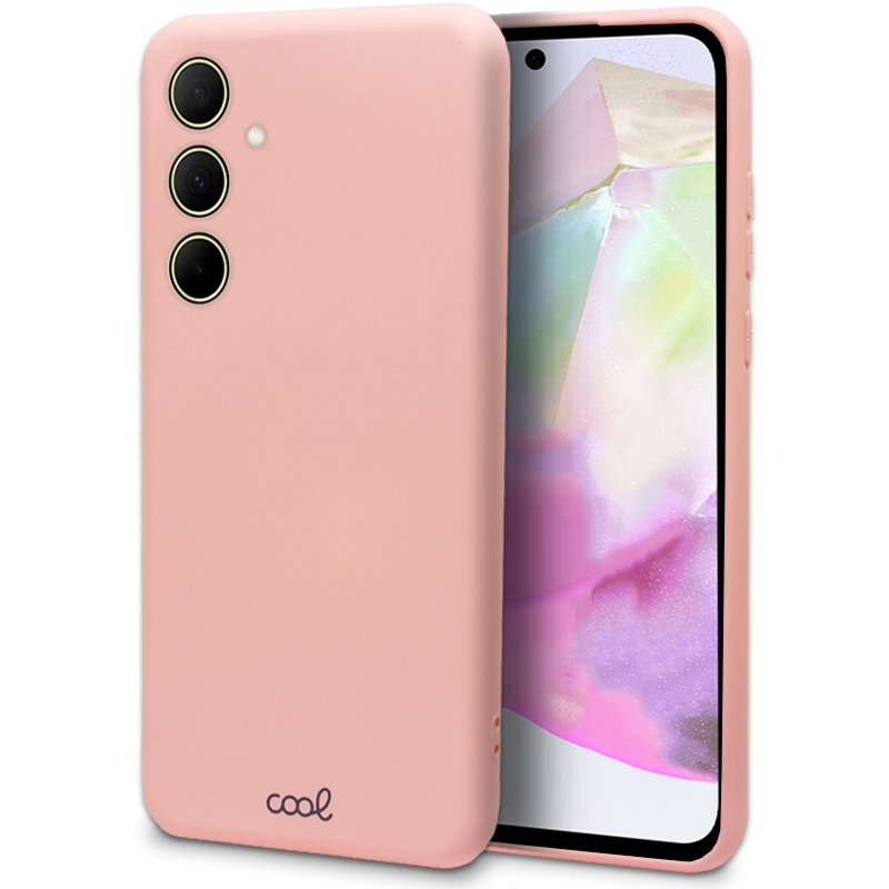Capa COOL para Samsung A356 Galaxy A35 5G Rosa