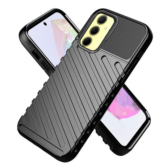 Capa COOL para Samsung A356 Galaxy A35 5G Thunder Preto