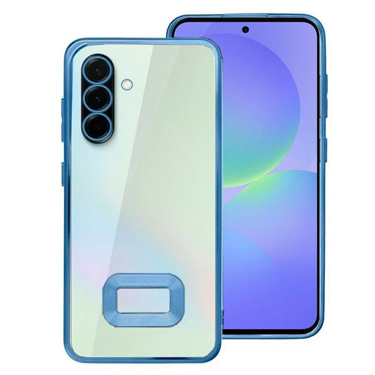 Capa COOL para Samsung A366 Galaxy A36 5G Borde Metálico (Azul)