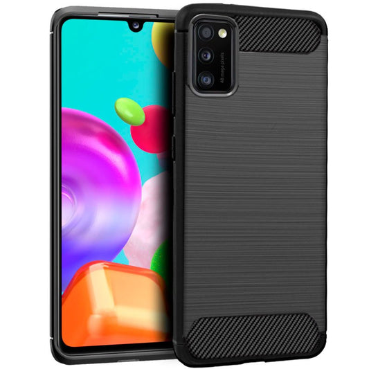 Capa COOL para Samsung A415 Galaxy A41 Carbono Preto