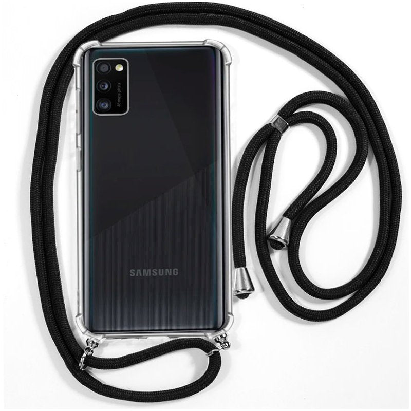 Capa COOL para Samsung A415 Galaxy A41 Cordão Preto