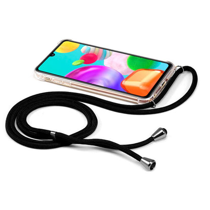 Capa COOL para Samsung A415 Galaxy A41 Cordão Preto