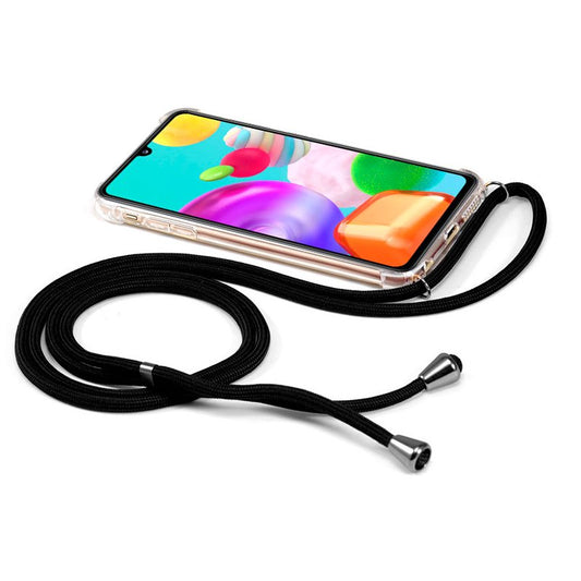 Capa COOL para Samsung A415 Galaxy A41 Cordão Preto