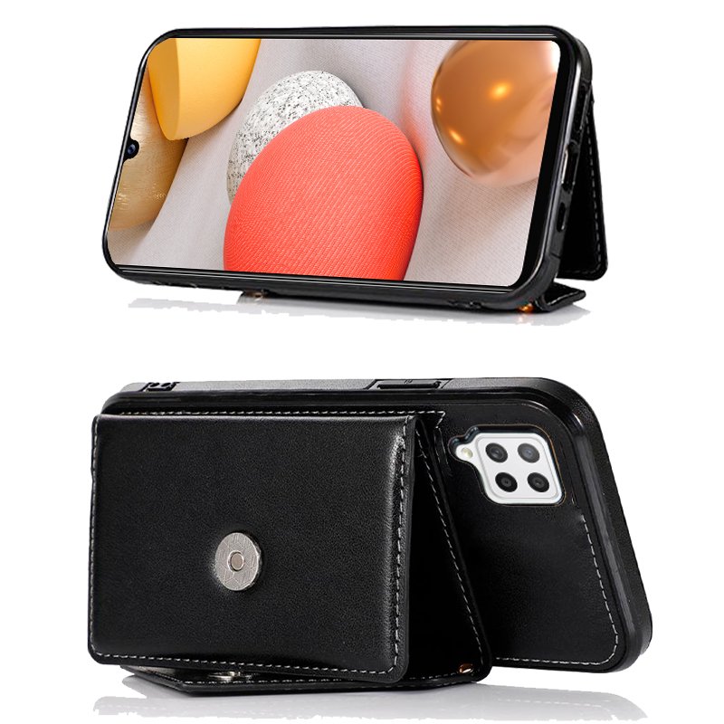 Capa COOL para Samsung A426 Galaxy A42 5G Carteira Preto