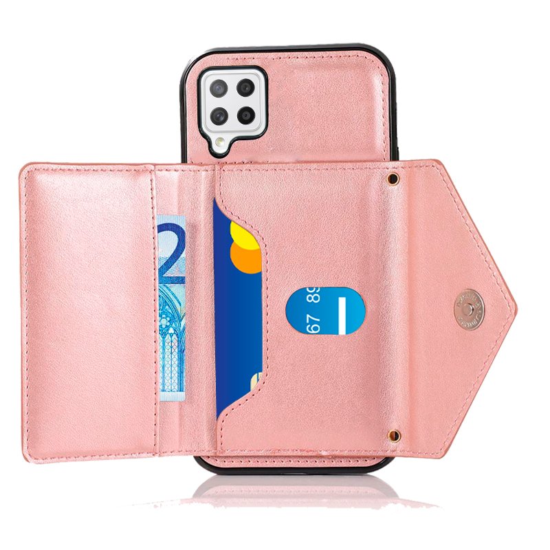 Capa COOL para Samsung A426 Galaxy A42 5G Carteira Rosa