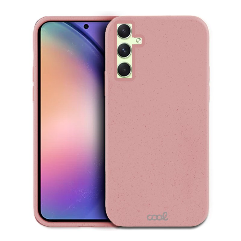 Capa COOL para Samsung A546 Galaxy A54 5G Eco Biodegradável Rosa
