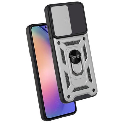 Capa COOL para Samsung A546 Galaxy A54 5G Hard Ring Prata