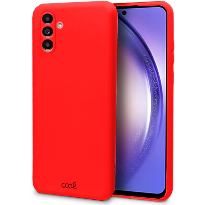 Capa COOL para Samsung A546 Galaxy A54 5G Vermelho