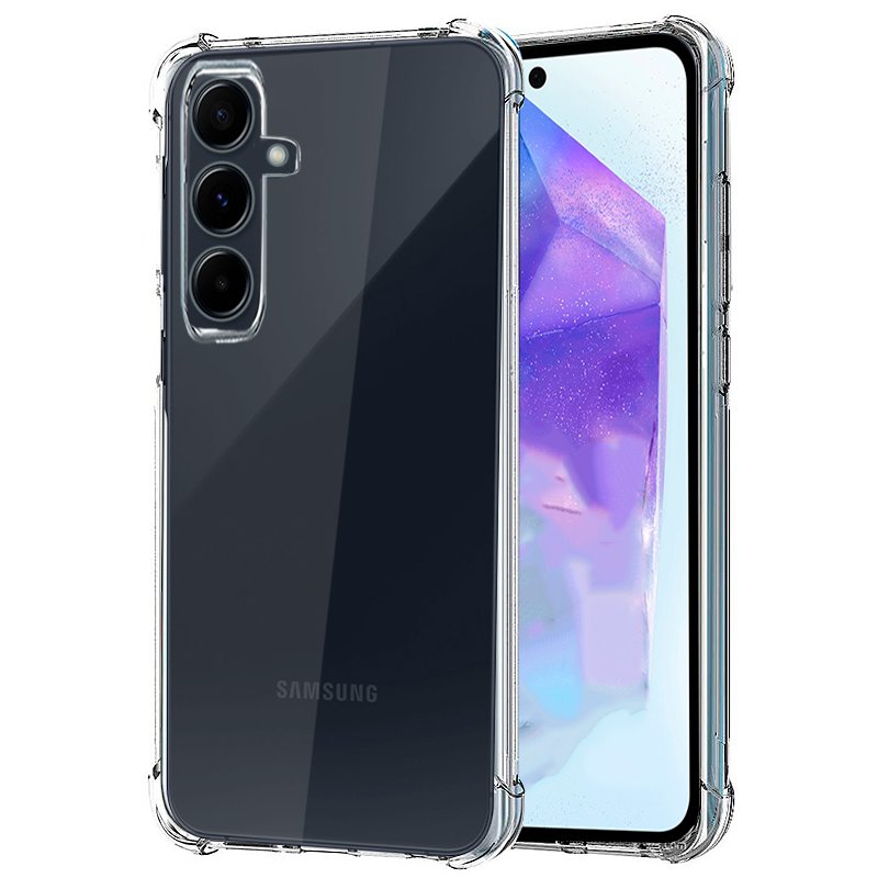 Capa COOL para Samsung A556 Galaxy A55 5G AntiShock Transparente