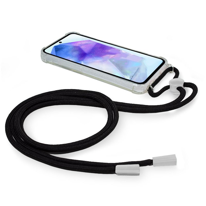 Capa COOL para Samsung A556 Galaxy A55 5G Cordão Preto