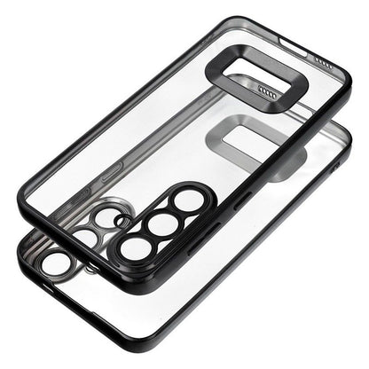 Capa COOL para Samsung A566 Galaxy A56 5G Borde Metálico (Preto)