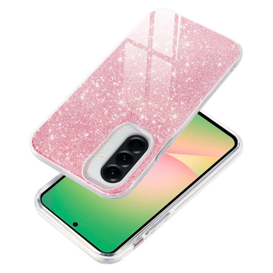 Capa COOL para Samsung A566 Galaxy A56 5G Glitter Rosa