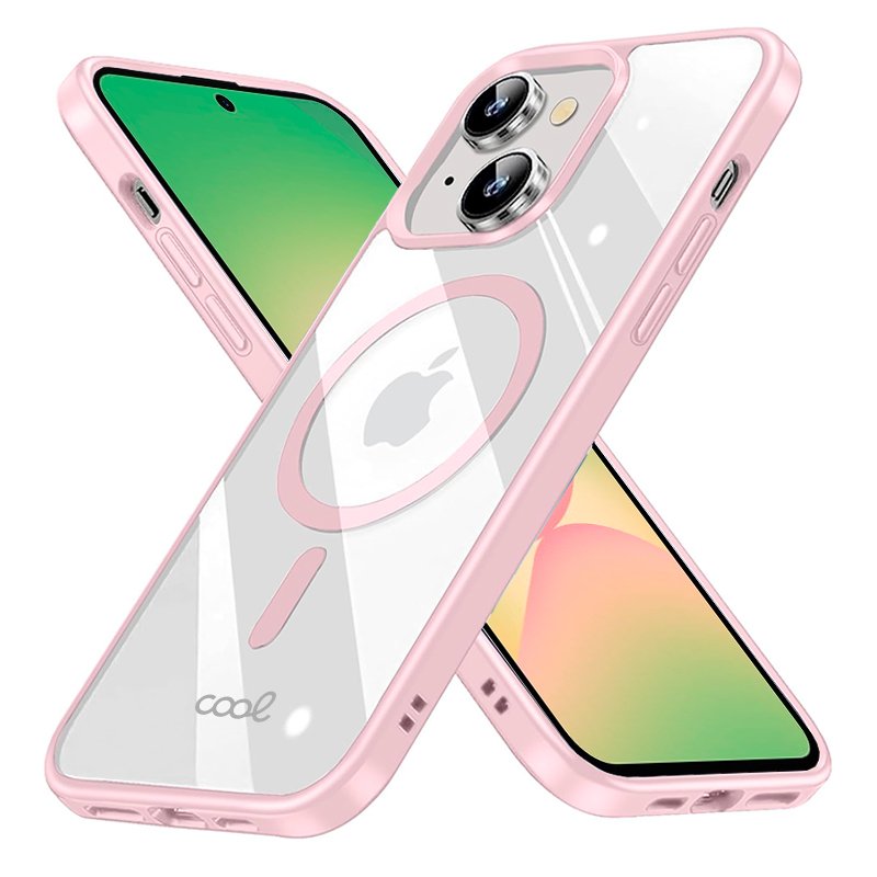 Capa COOL para Samsung A566 Galaxy A56 5G Magnética Borde Rosa